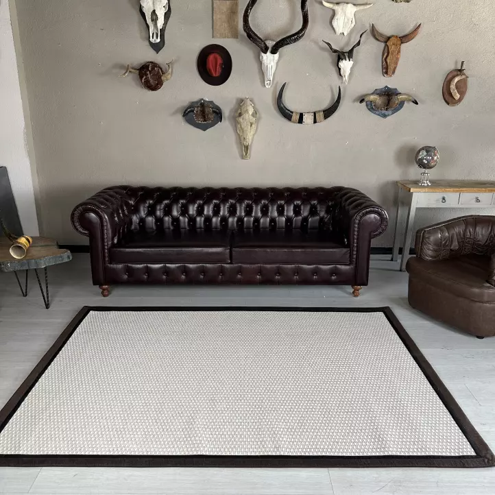 Sisal İç ve Dış Mekan Kullanıma Uygun Dokuma Halı 6634/17